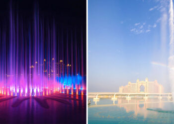 ഗിന്നസ് റെക്കോർഡിൽ തിളങ്ങി ദുബൈ പാം ഫൗണ്ടേൻ