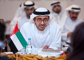 വിദേശകാര്യ അന്താരാഷ്ട്ര സഹകരണ മന്ത്രി ഷെയ്ഖ് അബ്ദുല്ല ബിൻ സായിദ് അൽ നഹ്യാൻ അറബ് ലീഗ് സെക്രട്ടറിയുമായി കൂടിക്കാഴ്ച നടത്തി