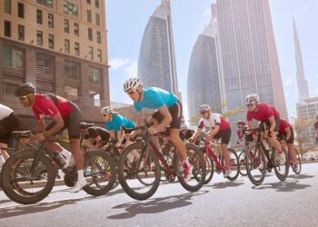 ദുബായ് ഫിറ്റ്നസ് ചലഞ്ച് 2020, ആദ്യ സൈക്ലിംഗ് ഇവൻ്റ്  വെള്ളിയാഴ്ച