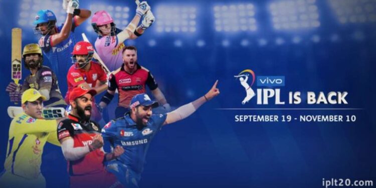 ഇന്ത്യൻ പ്രീമിയർലീഗ്(IPL) സെപ്റ്റംബർ 19 ന് യുഎഇയിൽ പുനരാരംഭിക്കും