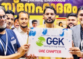 GGK യുടെ സ്വപ്ന പദ്ധതിയിലേക്ക് ആംബുലൻസ് നൽകി ആർ.ബി.ഗ്രൂപ്പ് ചെയർമാൻ കെ.പി.ഫൈസൽ