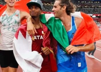 ഖത്തറിന്റെ മുതാസ് ഈസാ ബാർഷിമിയാണ് സഹിഷ്ണുതയുടെ ബ്രാൻഡ് അംബാസിഡർ ജോൺ ബ്രിട്ടാസിന്റെ പോസ്റ്റ് ഷെയർ ചെയ്ത് കെ ടി ജലീൽ