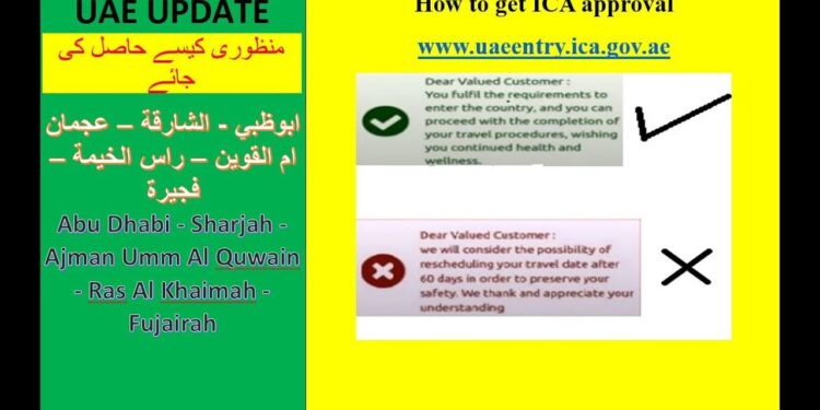 വ്യാഴാഴ്​ച മുതൽ ഇന്ത്യയിൽ നിന്ന്​ ദുബൈയിലേക്ക്​ വരുന്നവർക്ക്​ (ജി.ഡി.ആർ.എഫ്​.എ) മറ്റു എമിറേറ്റ്സിൽ വരുന്നവർക്ക് ഐ .സി.എ അനുമതിയാണ് വേണ്ടത് അറിയേണ്ടതെല്ലാം.   .