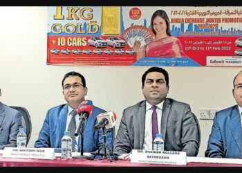 യുഎഇയിലെ പ്രമുഖ ധനവിനിമയ സ്ഥാപനമായ അഹല്യ എക്സ്ചേഞ്ച് ഒരുക്കുന്ന ശൈത്യകാല കാമ്പയിന് ഈ മാസം 15 ന് വെള്ളിയാഴ്ച്ച തുടക്കമാകുമെന്ന് എക്സ്ചേഞ്ച് അധികൃതർ വാർത്ത സമ്മേളനത്തിൽ അറിയിച്ചു