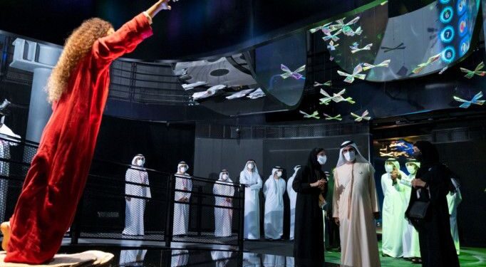 ഹങ്കറി, മൊബൈലിറ്റി പാവലിയനുകൾ സന്ദർശിച്ച്  ദുബായ് ഭരണാധികാരി