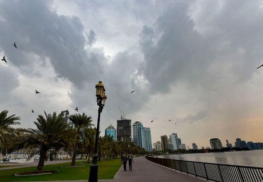 യുഎഇയുടെ വിവിധ ഭാഗങ്ങളിൽ കാലാവസ്ഥ ഭാഗികമായി മേഘാവൃതമായിരിക്കുമെന്നും ചില പ്രദേശങ്ങളിൽ മഴ പെയ്യുമെന്നും ദേശീയ കാലാവസ്ഥാ വകുപ്പ് അറിയിച്ചു