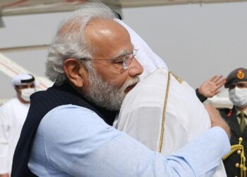 പ്രധാനമന്ത്രി നരേന്ദ്ര മോദി യു എ ഇയിലെത്തി