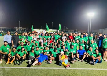 പ്രഥമ സാഹിബ്‌ UAE IN HOUSE ഫുഡ്ബാൾ ട്ടൂർണ്ണമന്ന്റിൽ GREEN FIghters ചാമ്പ്യന്മാരായി