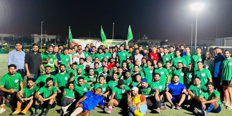 പ്രഥമ സാഹിബ് UAE IN HOUSE ഫുഡ്ബാൾ ട്ടൂർണ്ണമന്ന്റിൽ GREEN FIghters ചാമ്പ്യന്മാരായി