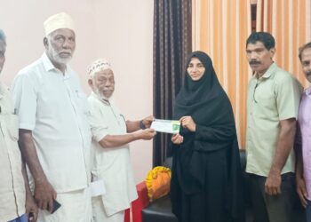 ചെമ്മനാട് ഗ്രാമപഞ്ചായത്ത് പ്രസിഡണ്ട് സുഫൈജ അബൂബക്കർ  മുസ്ലിംലീഗ് മെമ്പർഷിപ്പ് സ്വീകരിച്ചു.