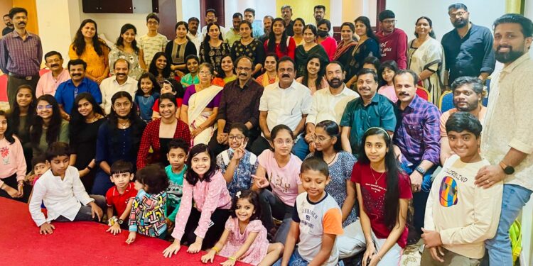 മാഷ് കുട്ടികളോടൊപ്പം ജ്വാല സംസ്കാരികവേദി സ്വീകരണ ചടങ്ങ് നടത്തി