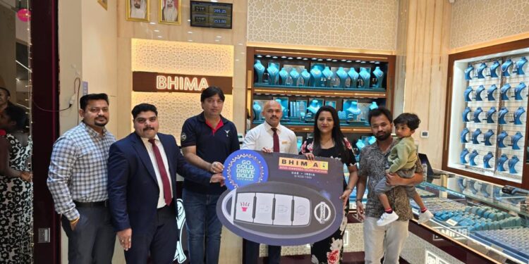 ഭീമ ജ്വല്ലേഴ്സ് മിഡിലീസ്റ്റ് പത്താം വാർഷിക ക്യാമ്പയിൻ: നിസാൻ പട്രോൾ സമ്മാനിച്ചു.