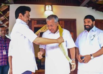 പിണറായി വിജയൻ ഇന്ത്യയിലെ ഭരണപാടവമുള്ള മുഖ്യമന്ത്രി’; പുകഴ്ത്തി എം.കെ സ്റ്റാലിൻ