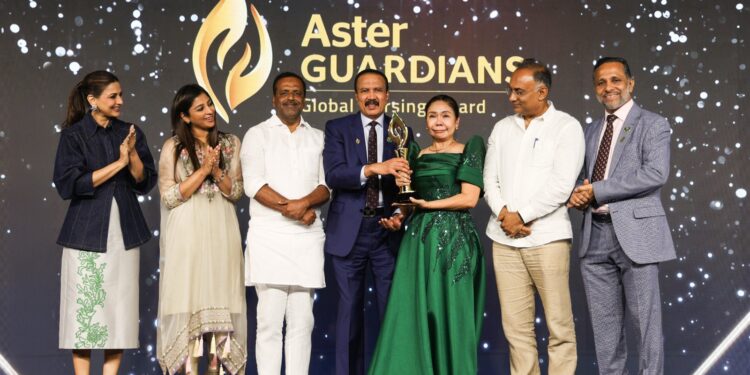 ഫിലിപ്പീന്‍സില്‍ നിന്നുള്ള നഴ്സ് മരിയ വിക്ടോറിയ ജുവാന്‍, 2024 ലെ ആസ്റ്റര്‍ ഗാര്‍ഡിയന്‍സ് ഗ്ലോബല്‍ നഴ്സിങ്ങ് അവാര്‍ഡ് ജേതാവായി