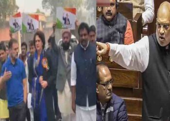 അമിത്ഷായുടെ പാർലമെന്റിലെ പ്രസംഗം പങ്കുവെച്ചു: കോൺഗ്രസ് നേതാക്കൾക്ക് എക്സിൻ്റെ നോട്ടീസ്