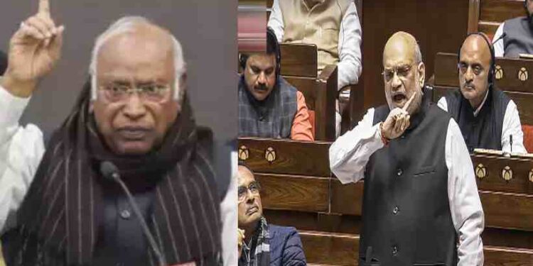 സഭയിൽ ഇന്നും പോര്, ബി ആർ അംബേദ്കറെ അപമാനിച്ച അമിത് ഷാ രാജിവെക്കണം; മല്ലികാർജ്ജുൻ ഖർഗെ