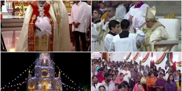 ക്രിസ്മസ് നിറവിൽ ലോകം; സംസ്ഥാനവും വിപുലമായ ആഘോഷങ്ങള്‍