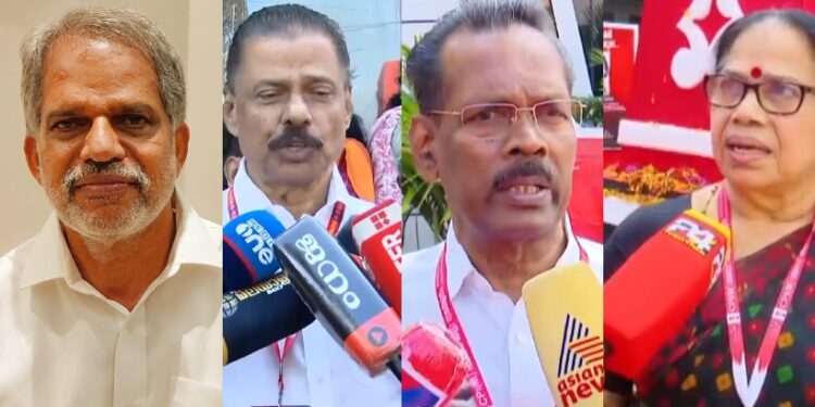 വിജയരാഘവന്‍ വിവാദ പ്രസംഗം ; പിന്തുണച്ചും ന്യായീകരിച്ചും സിപിഐഎം നേതാക്കള്‍