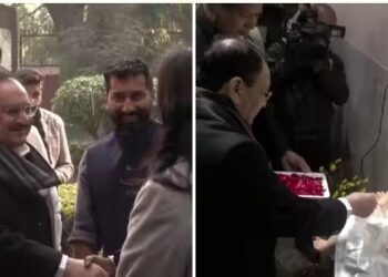 ക്രിസ്തുമസ് ദിനത്തിൽ ജെ പി നദ്ദ ദില്ലി സിബിസിഐ ആസ്ഥാനത്ത്, ഒപ്പം അനിൽ ആന്റണി അടക്കം നേതാക്കൾ