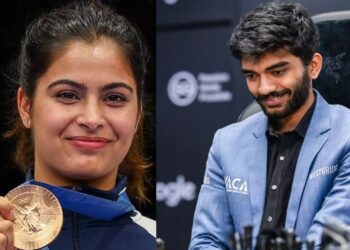 മനു ഭാക്കറിനും ഗുകേഷിനുമുൾപ്പെടെ നാല് പേർക്ക് ഖേൽരത്ന പുരസ്കാരം