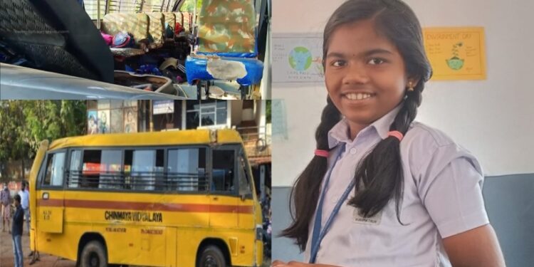 കണ്ണൂർ വളക്കൈ സ്കൂള് ബസ് അപകടം: ഡ്രൈവര്ക്കെതിരെ മനപ്പൂര്വമല്ലാത്ത നരഹത്യയ്ക്ക് കേസ്