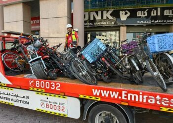 ദുബായ് നായിഫിൽ 3,800 ഇ-സ്കൂട്ടറുകളും സൈക്കിളുകളും പിടിച്ചെടുത്തു