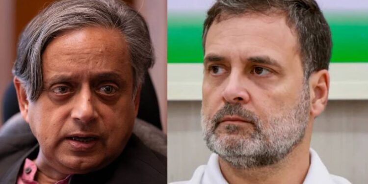 ശശി തരൂരിനെ അനുനയിപ്പിക്കാൻ കോൺ​ഗ്രസ്; ചർച്ചയ്ക്ക് വിളിച്ച് രാഹുൽ ​ഗാന്ധി