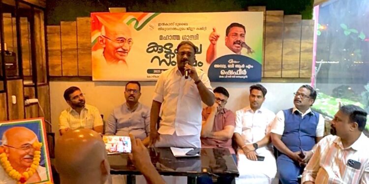 ഇൻകാസ് ദുബായിൽ മഹാത്മാ ഗാന്ധി കുടുംബ സംഗമം വിപുലമായി സംഘടിപ്പിച്ചു