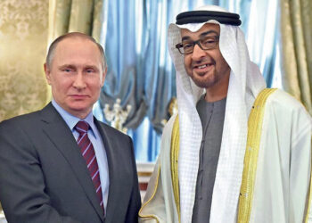 പുട്ടിൻ ഷെയ്‌ഖ് മുഹമ്മദുമായി ചർച്ച നടത്തി