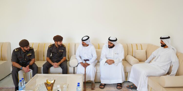 ദുബായിൽ പ്രായമായ  എമിറാത്തി പൗരന്മാർക്ക് ജിഡിആർഎഫ്എയുടെ ഈദ് സന്തോഷം